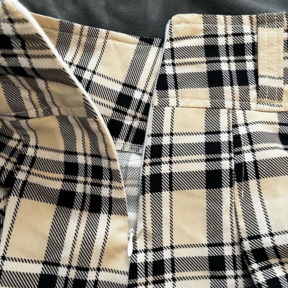 Plaid Pleated Micro Mini Academia Fall Skirt - Picture 3 of 6